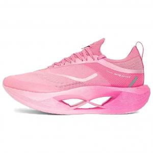 XTEP Кроссовки для бега на длинные дистанции с низкой подошвой, устойчивые к истиранию, розовые женские