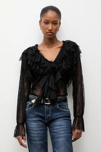 Блуза Answear.LAB, черный