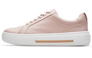 Clarks Низкие женские кроссовки для скейтбординга, розовые