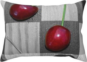 Pevtufa Наволочки с принтом вишен, конвертная застежка Cherries Laid