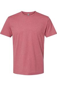 Футболка унисекс CVC Next Level, цвет heather mauve