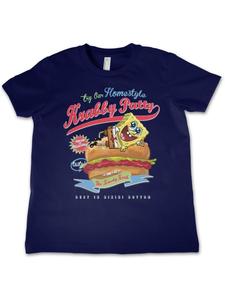 Футболка синего цвета SpongeBob