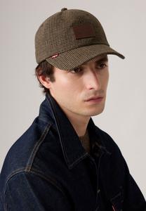 Бейсболка Levi's RELAXED DAD HERITAGE UNISEX, Houndstooth Cord Khaki Khaki/Khaki