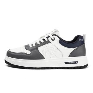 Износостойкие низкие детские кроссовки для скейтбординга для подростков Kung Fu partners, белый/серый