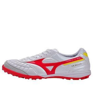 Кроссовки morelia sala japan tf 'white red' Mizuno, белый
