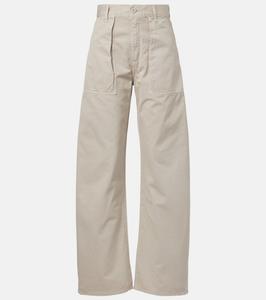 Sefton брюки с завышенной талией и расклешенными штанинами Agolde, Comb