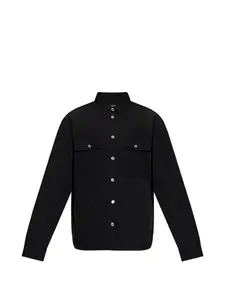 Рубашка-овершот с нагрудным карманом Dsquared2, черный