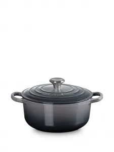 Чугунная кастрюля, 26 см, Le Creuset, серый