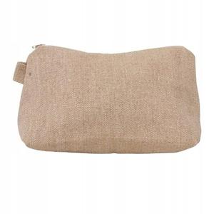 Косметичка из натурального льна на молнии. Льняная сумка Inna marka