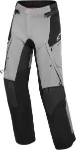 Мотоциклетные брюки Alpinestars Andes v4 Drystar, всепогодная защита для туристических поездок, сертифицированы CE, водонепроницаемые и дышащие., Black/Dark Gray