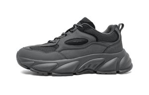 Дышащие низкие повседневные туфли для увеличения роста, мужские, темно-серые HLA, Dark Gray