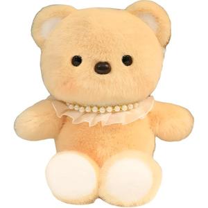 Плюшевая кукла Run With Pearl Necklace Animal Dolls высотой 25 см ROUERXIONG