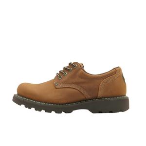 Весенне-летняя коллекция Expressway Водонепроницаемые и износостойкие ботинки по щиколотку для мужчин Светло-коричневые CAT, Комплект (Светло-коричневый+Подарок)