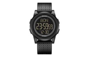 Disney Часы Song Song Series Electronic Movement Silicone Strap Watch Unisex Black Dial SS-35012B2