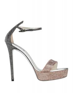 Сандалии Rene' Caovilla, розовое золото