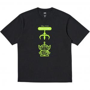 Футболка Disney Co brand SS25 мужская UNIQLO, черный