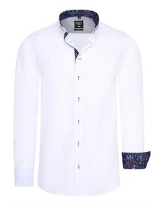 Повседневная рубашка с цветочным узором белого цвета Rusty Neal