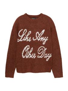 Свитер Pull&Bear, коричневый