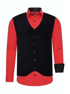 Rusty Neal Комплект из рубашки и жилета (2 шт.), красный