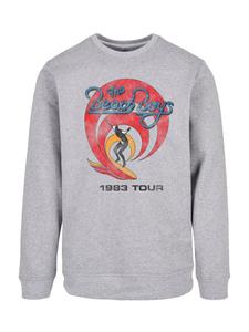 Свитер F4NT4STIC Sweatshirt The Beach Boys Band Surfer 83 Vintage, серый