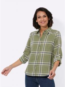 фланелевая блузка в тростниковую клетку WITT WEIDEN