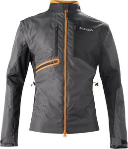Мотоциклетная текстильная куртка Acerbis enduro one, Black/Orange