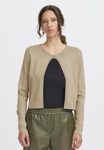 Кардиган b.young BYMMORLA BOLERO, Humus Melange/Sand