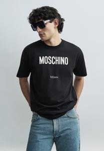 Футболка MOSCHINO Print T-shirt, Fantasia Nero/Black