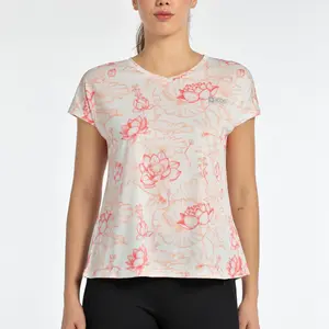 Женская футболка с коротким рукавом Caonil +8000, коралловый