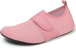 Мужские и женские водные туфли, легкие, нескользящие, для дома, для спорта, йоги, летние, для отдыха на открытом воздухе, быстросохнущие, для пляжа, плавания, серфинга, дышащие Generic, розовый