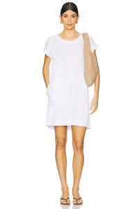 Платье-рубашка Bobi, white