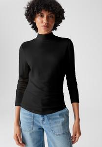 Топ OPUS SLIM FIT RIB, Black