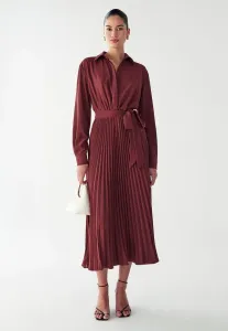 Платье-Рубашка миди mckenzi Willa, Burgundy
