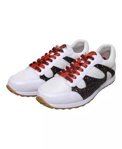 Женские коричневые кроссовки Cleveland Browns с блестками Cuce