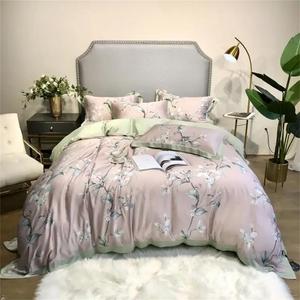 Fjnbbiot Комплект постельного белья Fjnbbiot охлаждающий шелковистый мягкий дышащий Color 17