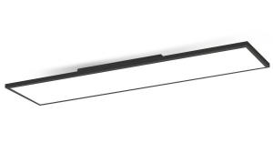 Светодиодный потолочный светильник Nettlife Landshut, черный - металл - 30 x 5 x 120 см