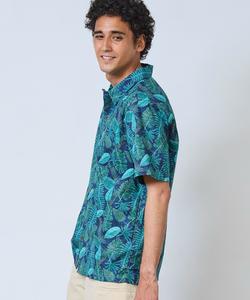 Рубашка Tropic, короткие рукава, с принтом