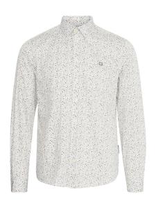 Рубашка на пуговицах классического кроя Casual Friday ANTON, бежевый/экрю