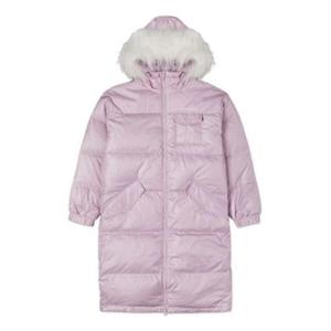 Куртка long down jacket 'pink' Converse, розовый