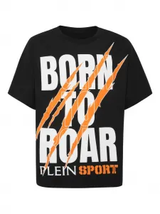 Футболка с принтом Plein Sport, черный