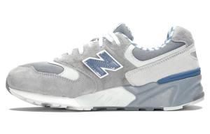 Кроссовки женские NB 999 с низким верхом, серые/синие New Balance