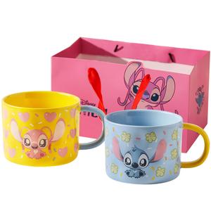 Набор посуды shidiqi Disney, [Shopping Bag]Matching Couple Cups (Stitch+Angel)