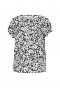 Блуза Usha, черный/белый