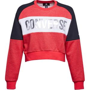 Converse Свитшот Women's вишнево-красный