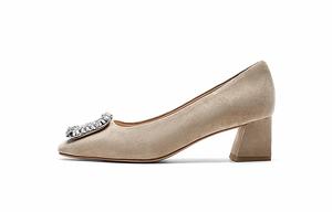 NINE WEST Женские туфли на платформе с массивным каблуком абрикосового цвета, цвет Apricot