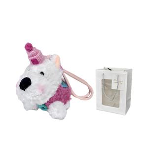 Вест хайленд пэппи брелок модная кукла плюшевый кулон высота 16,5 см ROUERXIONG, розовый