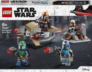LEGO Star Wars, кубики Мандалорский боевой набор, 75267
