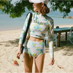 SBART SAILBEE разделенный купальник женский треугольный пляжный купальник для подводного плавания и серфинга комплект из двух частей SL