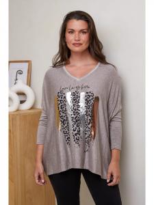 Пуловер Curvy Lady Pullover, светло-коричневый