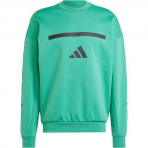 Adidas Свитшот мужской Z.N.E. True Healing Collection FW24 светло-луговой зеленый